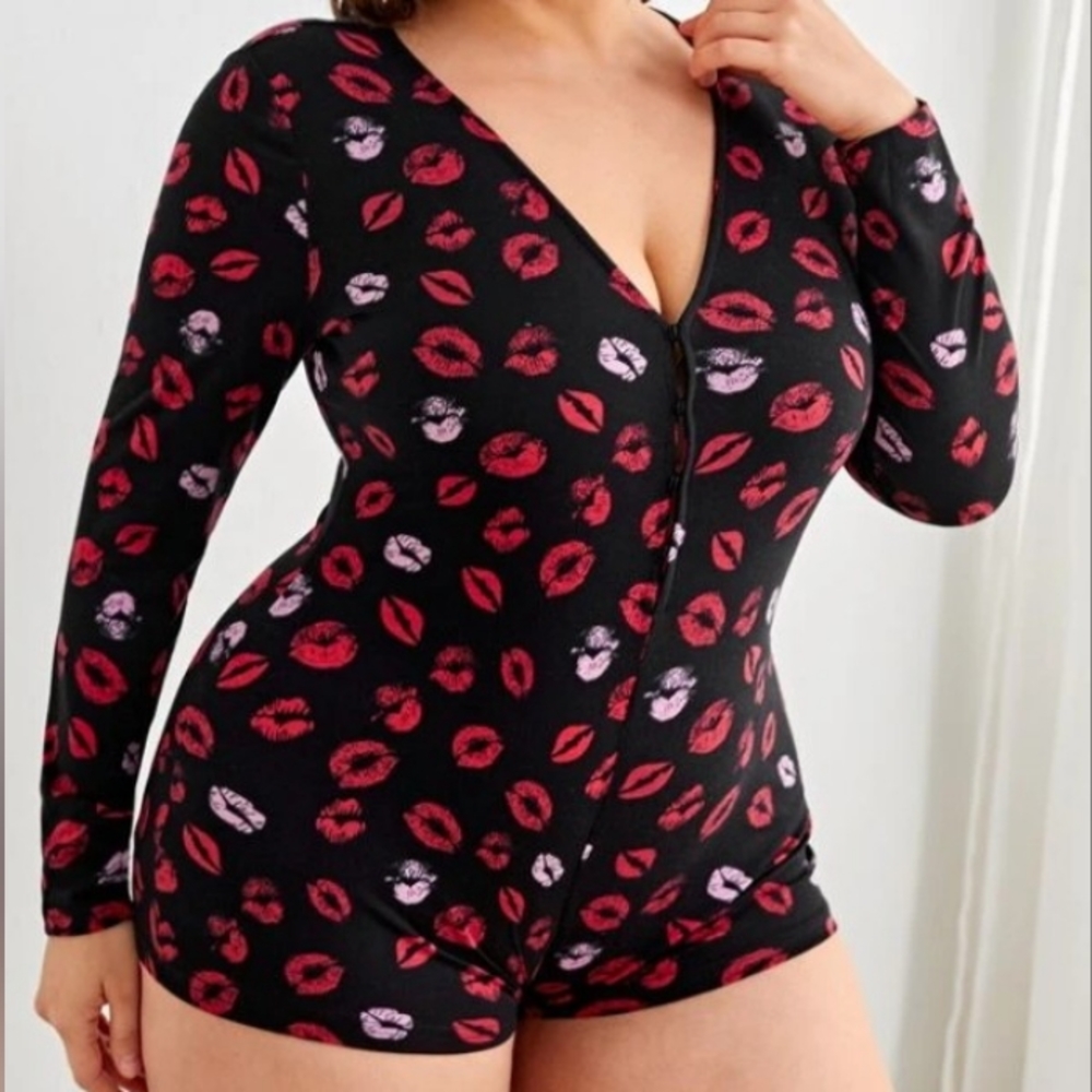 Long-sleeved Romper